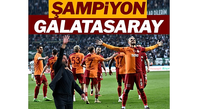 2023-24 sezonu Süper Lig şampiyonu Galatasaray